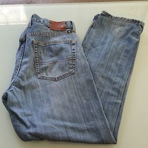 Lucky Brand Distressed Original Straight Leg Jeans
